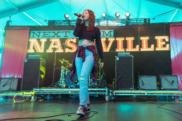 June 25, 2017 - Chicago, Illinois, U.S - BAILEY BRYAN during Country LakeShake Music Festival at Huntington Bank Pavilion at Northerly Island in Chicago, Illinois Chicago U.S. - ZUMAs135 20170625_zap_s135_051 Copyright: xDanielxDeSloverx