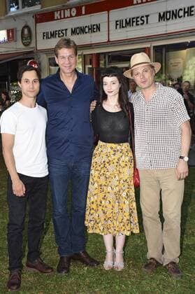 Ludwig Trepte, Thomas Heinze, Gloria Endres de Oliveira und Paul Harather bei der Pemiere des ARD-Films Die Firma dankt auf dem 35. Filmfest München 2017 im Rio1. München, 26.06.2017 Foto:xP.xSchönbergerx xFuturexImage