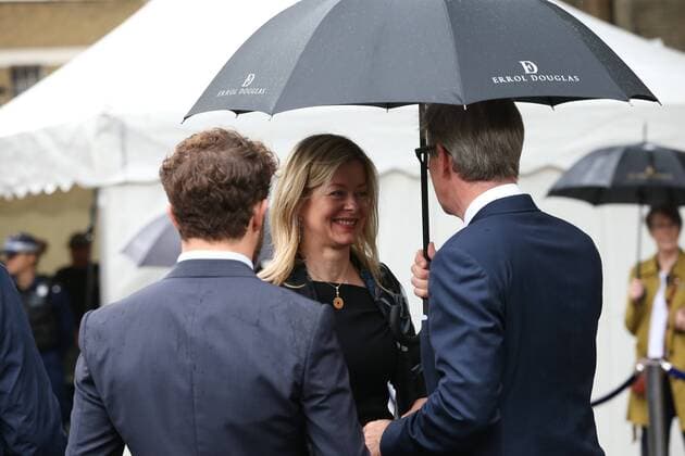 . 27 06 2017. London, United Kingdom. Arrivals at the funeral of Countess Mountbatten of Burma at St.Paul s church in Knightsbridge, London.  xStephenxLockx xi-Imagesx IIM-15463-0004