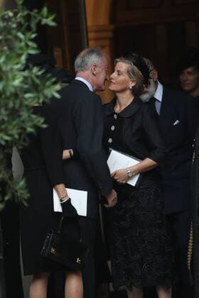 . 27 06 2017. London, United Kingdom. Royals leaving the funeral of Countess Mountbatten of Burma at St.Paul s church in Knightsbridge, London.  xStephenxLockx xi-Imagesx IIM-15463-0040