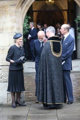 . 27 06 2017. London, United Kingdom. Royals leaving the funeral of Countess Mountbatten of Burma at St.Paul s church in Knightsbridge, London.  xStephenxLockx xi-Imagesx IIM-15463-0048