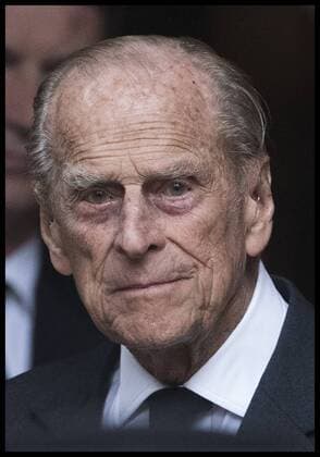 Bilder des Tages . 27 06 2017. London, United Kingdom. The Duke of Edinburgh leaving the funeral of Countess Mountbatten of Burma at St.Paul s church in Knightsbridge, London.  xStephenxLockx xi-Imagesx IIM-15463-0083
