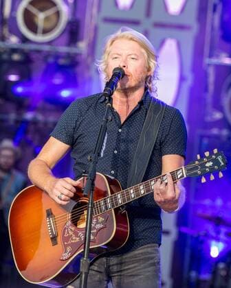 June 24, 2017 - Chicago, Illinois, U.S - PHILLIP SWEET of Little Big Town during Country LakeShake Music Festival at Huntington Bank Pavilion at Northerly Island in Chicago, Illinois Chicago U.S. - ZUMAs135 20170624_zap_s135_046 Copyright: xDanielxDeSloverx