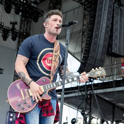 June 24, 2017 - Chicago, Illinois, U.S - MICHAEL RAY during Country LakeShake Music Festival at Huntington Bank Pavilion at Northerly Island in Chicago, Illinois Chicago U.S. - ZUMAs135 20170624_zap_s135_073 Copyright: xDanielxDeSloverx