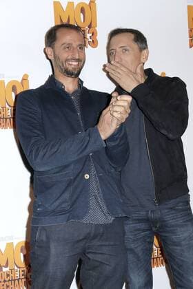 Moi Moche et Mechant 3 held at cinema Gaumont Champs Elysees Marignan in Paris. Gad Elmaleh;Arie Elmaleh Paris France  529116