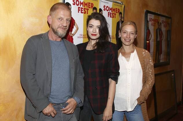 Sönke Wortmann, Anna Bederke und Sandra Borgmann bei der Premiere des Kinofilms Sommerfest im Abaton Kino. Hamburg, 27.06.2017 Foto:xgbrcix xFuturexImage