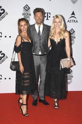 Annemarie Carpendale, Wayne Carpendale und Tina Kaiser bei der Verleihung des 13th Street Shocking Short Award 2017 im Rahmen des 35. Filmfest München 2017 in der Serologischen Klinik für Nervenkitzel. München, 27.06.2017 Foto:xP.xSchönbergerx xFuturexImage