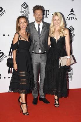 Annemarie Carpendale, Wayne Carpendale und Tina Kaiser bei der Verleihung des 13th Street Shocking Short Award 2017 im Rahmen des 35. Filmfest München 2017 in der Serologischen Klinik für Nervenkitzel. München, 27.06.2017 Foto:xP.xSchönbergerx xFuturexImage