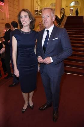 Katarina Barley, Johannes B. Kerner beim Emotion Award 2017 in der Laeiszhalle in Hamburg am 28.06.2017