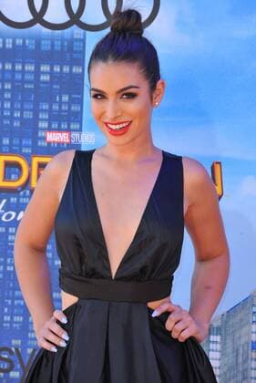 June 28, 2017 - Hollywood, California, U.S. - Ashley Iaconetti attends The Los Angeles Premiere of Spider-Man: Homecoming held at the TCL Chinese Theatre in Hollywood, California on June 28, 2017. 2017 Hollywood U.S. - ZUMAl86_ 20170628_zaf_l86_011 Copyright: xDavexLongendykex