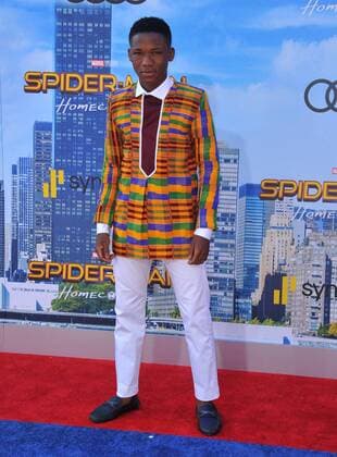 June 28, 2017 - Hollywood, California, U.S. - Abraham Attah attends The Los Angeles Premiere of Spider-Man: Homecoming held at the TCL Chinese Theatre in Hollywood, California on June 28, 2017. 2017 Hollywood U.S. - ZUMAl86_ 20170628_zaf_l86_025 Copyright: xDavexLongendykex