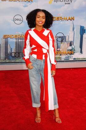 Yara Shahidi at the World Premiere of Columbia Pictures Spider-Man: Homecoming held at the TCL Chinese Theater in Hollywood, CA, June 28, 2017.  Copyright: xJosephxMartinezx 33347_082JM