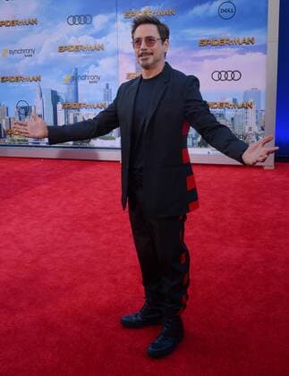 Bilder des Tages Cast member Robert Downey Jr. attends the premiere of the sci-fi motion picture Spider-Man: Homecoming at TCL Chinese Theatre in the Hollywood section of Los Angeles on June 28, 2017. Storyline: Following the events of Captain America: Civil War (2016), Peter Parker attempts to balance his life in high school with his career as the web-slinging superhero Spider-Man.  LAP2017062825 JIMxRUYMEN