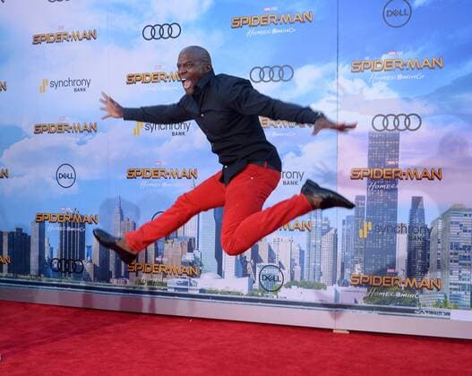 Actor Terry Crews attends the premiere of the sci-fi motion picture Spider-Man: Homecoming at TCL Chinese Theatre in the Hollywood section of Los Angeles on June 28, 2017. Storyline: Following the events of Captain America: Civil War (2016), Peter Parker attempts to balance his life in high school with his career as the web-slinging superhero Spider-Man.  LAP2017062863 JIMxRUYMEN