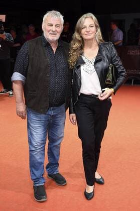 Heinz Hoenig mit Lebensgefährtin Gabriele Lechner bei der Premiere von Berlin Falling auf dem 35. Filmfest München im Festivalzentrum Gasteig. München, 28.06.2017 Foto:xP.xSchönbergerx xFuturexImage