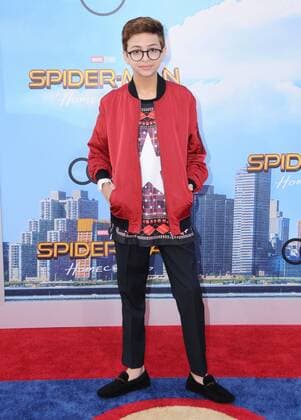 218964 Birdie Thompson AdMedia Starface 2017-06-28 CA Hollywood Etats-Unis Premiere du film Spider-Man: Homecoming 28 June 2017 - Hollywood, California - J.J. Totah. Spider-Man: Homecoming Los Angeles Premiere held at the TCL Chinese Theatre in Hollywood.  Copyright: xBirdiexThompson AdMediax STAR_218964_046