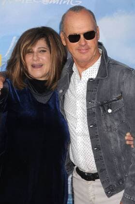 June 28, 2017 - Los Angeles, California, United States - June 28th 2017 - Los Angeles, California USA - Actor MICHAEL KEATON, Producer AMY PASCAL at the Spider-Man:Homecoming Premiere held at the TCl Chinese Theater, Hollywood, CA. Los Angeles United States - ZUMAf05_ 20170628_zaf_f05_086 Copyright: xPaulxFentonx