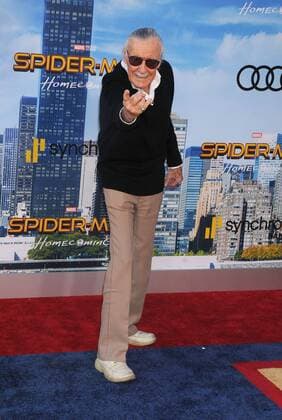 June 28, 2017 - Los Angeles, California, United States - June 28th 2017 - Los Angeles, California USA - Executive Producer STAN LEE at the Spider-Man:Homecoming Premiere held at the TCl Chinese Theater, Hollywood, CA. Los Angeles United States - ZUMAf05_ 20170628_zaf_f05_081 Copyright: xPaulxFentonx