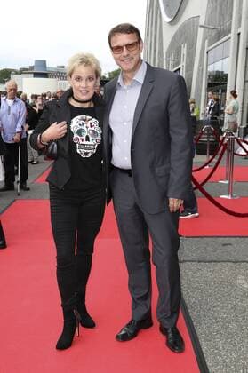 Tanja Schumann mit Ehemann Stefan Burmeister bei der Premiere des Musicals Billy Elliot im Mehr! Theater. Hamburg, 29.06.2017 Foto:xC.xTamckex xFuturexImage