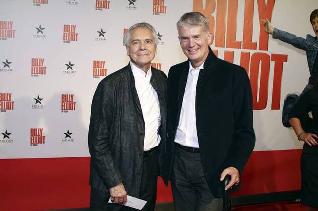 John Neumeier und Hermann Reichenspurner bei der Premiere des Musicals Billy Elliot im Mehr! Theater. Hamburg, 29.06.2017 Foto:xgbrcix xFuturexImage