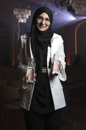 Farah Bouamar von Datteltäter bei der Verleihung des Grimme Online Award 2017 in der Kölner Flora. Köln, 30.06.2017 Foto:xC.xHardtx xFuturexImage