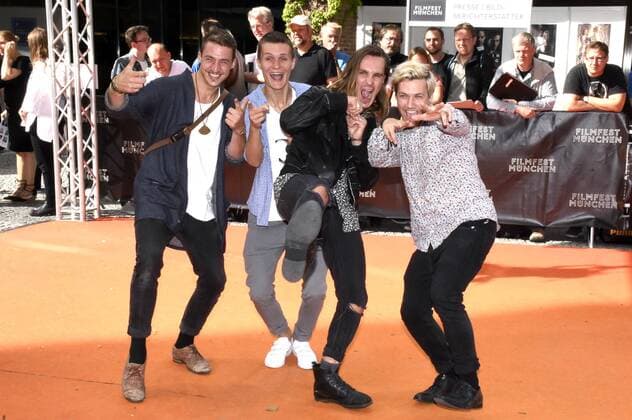 Killerpilze bei der Premiere von Ihre beste Stunde Their Finest als Abschlussfilm des 35. Filmfest München 2017 im Festivalzentrum Gasteig. München 01.07.2017 Foto:xP.xSchönbergerx xFuturexImage