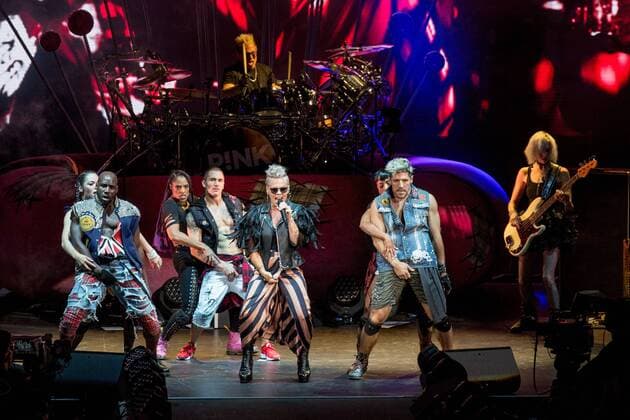 July 2, 2017 - Wisconsin, United States - Pink (Alecia Moore) performs live in concert on the opening night of her 2017 tour during Summerfest Music Festival at Henry Maier Festival Park in Milwaukee, Wisconsin, United States - 2 July 2017 United States  - ZUMAr152 20170702_zaa_r152_002 Copyright: xDanielxDesloverx xRmvx