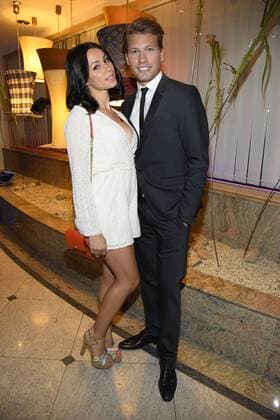 Raul Richter mit Freundin Jessy beim SPA Diamond Award im Hotel Palace in Berlin am 03.07.2017