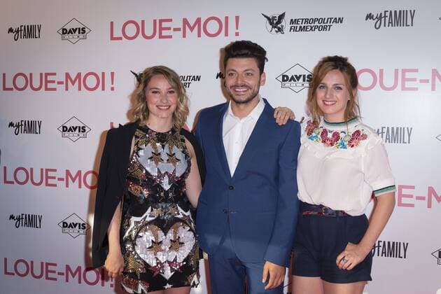 Deborah Francois - Kev Adams - Alison Wheeler CELEBRITES : Avant Premiere du film Loue-moi - Paris - 03 07 2017 StephenCaillet Panoramic 
