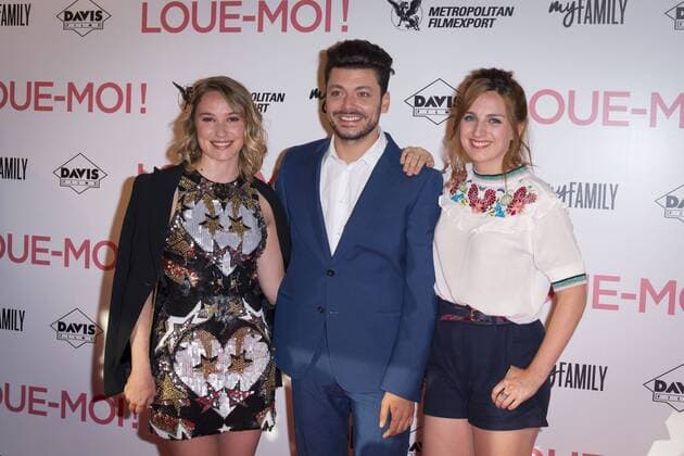 Deborah Francois - Kev Adams - Alison Wheeler CELEBRITES : Avant Premiere du film Loue-moi - Paris - 03 07 2017 StephenCaillet Panoramic 