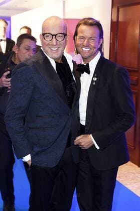 Thomas Rath mit Ehemann Sandro bei der Verleihung des 14. SPA Diamond im Hotel Palace. Berlin, 03.07.2017 Foto:xF.xKernx xFuturexImage