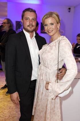 Eva Habermann mit Begleitung bei der Verleihung des 14. SPA Diamond im Hotel Palace. Berlin, 03.07.2017 Foto:xF.xKernx xFuturexImage