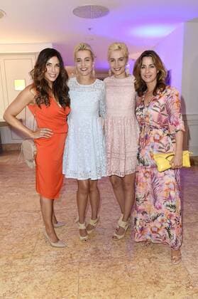 Alexandra Polzin, Nina Meise, Julia Meise und Bettina Cramer bei der Verleihung des 14. SPA Diamond im Hotel Palace. Berlin, 03.07.2017 Foto:xF.xKernx xFuturexImage