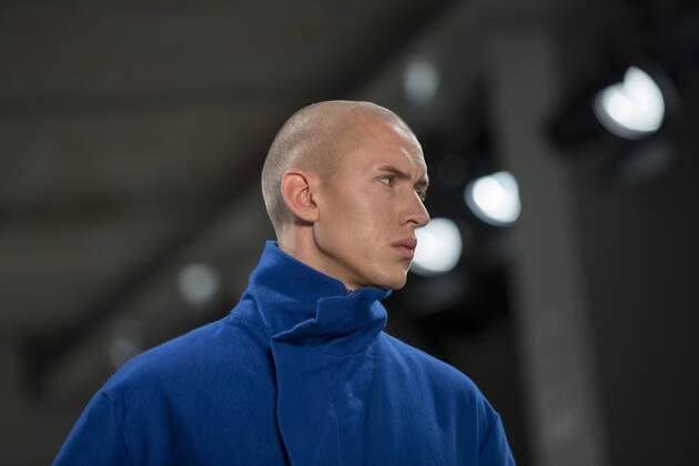 July 4, 2017 - Berlin, Germany - A model runs the runwy at the Ivanman fashion show during the Mercedes-Benz Berlin Fashion Week Spring Summer 2018 at Jandorf Kaufhaus in Berlin, Germany on July 4, 2017. Berlin Germany  - ZUMAn230 20170704_zaa_n230_215 Copyright: xEmmanuelexContinix
