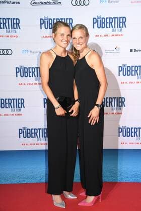 Lisa und Anna Haner Premiere Das Pubertier - Der Film Mathäser Filmpalast München 04. Juli 2017