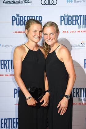 Lisa und Anna Haner Premiere Das Pubertier - Der Film Mathäser Filmpalast München 04. Juli 2017