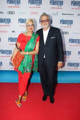 Doris Dörrie mit Lebensgefährten Martin Moszkowicz Premiere Das Pubertier - Der Film Mathäser Filmpalast München 04. Juli 2017