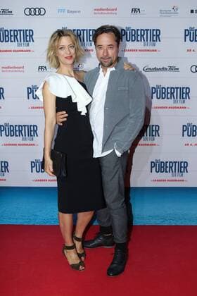 Jan Josef Liefers und Heike Makatsch Premiere Das Pubertier - Der Film Mathäser Filmpalast München 04. Juli 2017