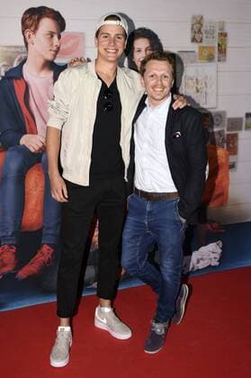 Lucas Bauer und Ferdinand Schmidt-Modrow bei der Weltpremiere des Kinofilms Das Pubertier - Der Film im Mathäser Filmpalast. München, 04.07.2017 Foto:xP.xSchönbergerx xFuturexImage