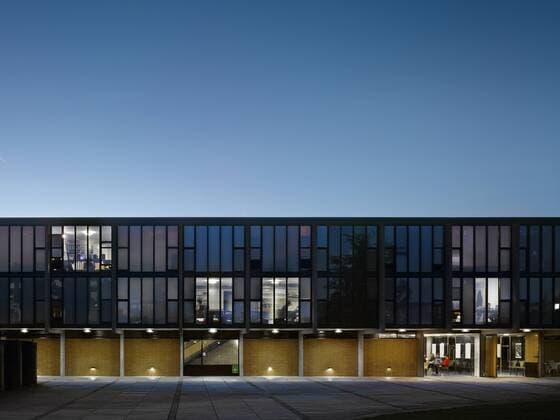 Architektur von Arne Jacobsen St Catherine s College, Oxford University (St. Catz)., Architects: Architects: Arne Jacobsen, original design, Hodder Associates, refurbishement and additions United Kingdom  Copyright: xDanielxHopkinsonx 12465-420-1