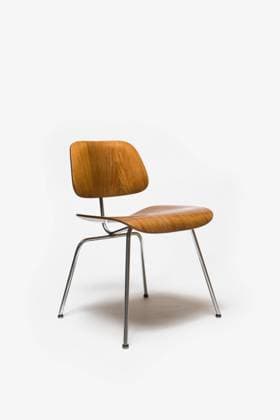 Dining Chair Metal aka DCM, American, 1950s, manufactured by Herman Miller. Designer: Charles and Ray Eames  Copyright: xGxJacksonx 12528-1380-1