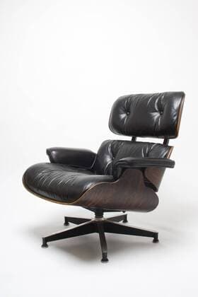 Designklassiker von Ray und Charles Eames Eames Lounge Chair (670), 1956 for Herman Miller. Designer: Charles and Ray Eames  Copyright: xGxJacksonx 12528-20-1