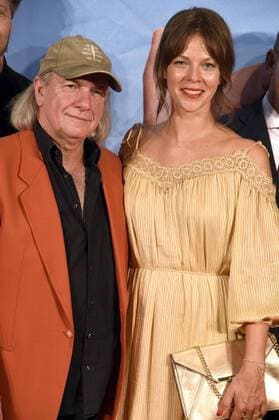 Pepe Danquart und Jessica Schwarz bei der Premiere des Kinofilms Auf der anderen Seite ist das Gras viel grüner im Metropolis Kino. Frankfurt, 05.07.2017 Foto:xR.xMurmannx xFuturexImage