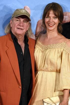 Pepe Danquart und Jessica Schwarz bei der Premiere des Kinofilms Auf der anderen Seite ist das Gras viel grüner im Metropolis Kino. Frankfurt, 05.07.2017 Foto:xR.xMurmannx xFuturexImage