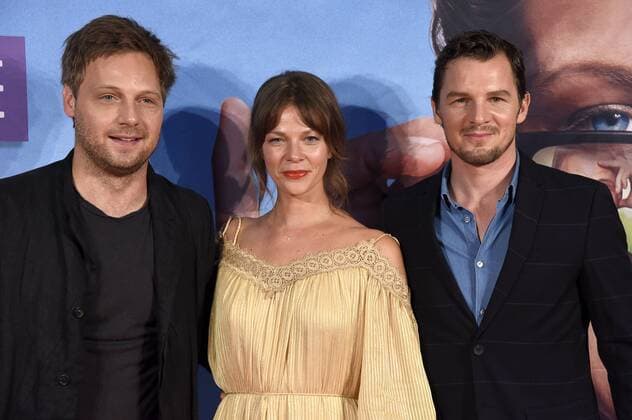 Christoph Letkowski, Jessica Schwarz und Felix Klare bei der Premiere des Kinofilms Auf der anderen Seite ist das Gras viel grüner im Metropolis Kino. Frankfurt, 05.07.2017 Foto:xR.xMurmannx xFuturexImage