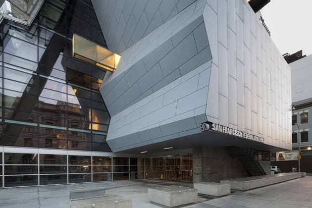 Architektur von Thom Mayne Exterior of San Francisco Federal Building, San Francisco, California, USA San Francisco California USA  Copyright: xMichaelxHalberstadtx 13877-20-1