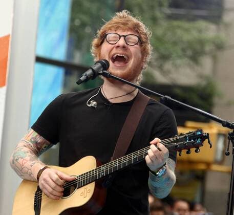 Entertainment Bilder der Woche Themen der Woche Bilder des Tages July 6, 2017 - New York, New York, U.S. - Singer ED SHEERAN performs on the Today show held at Rockefeller Plaza. New York U.S. - ZUMAk03_ 20170706_zaf_k03_063 Copyright: xNancyxKaszermanx