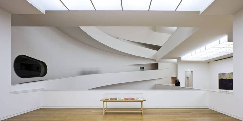 Architektur von Alvaro Siza Vieira Interior of Ibere Camargo Museum, Porto Alegre, Brazil Porto Alegre Brazil  Copyright: xFernandoxAldax 31632-740-1