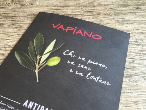 Eine Filiale der Restaurant Kette Vapiano in Hamburg 07.07.2017