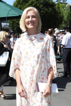 . 10 07 2017. London, United Kingdom. Joely Richardson arriving on day seven of the Wimbledon Tennis Championships in London.  xStephenxLockx xi-Imagesx IIM-15535-0004